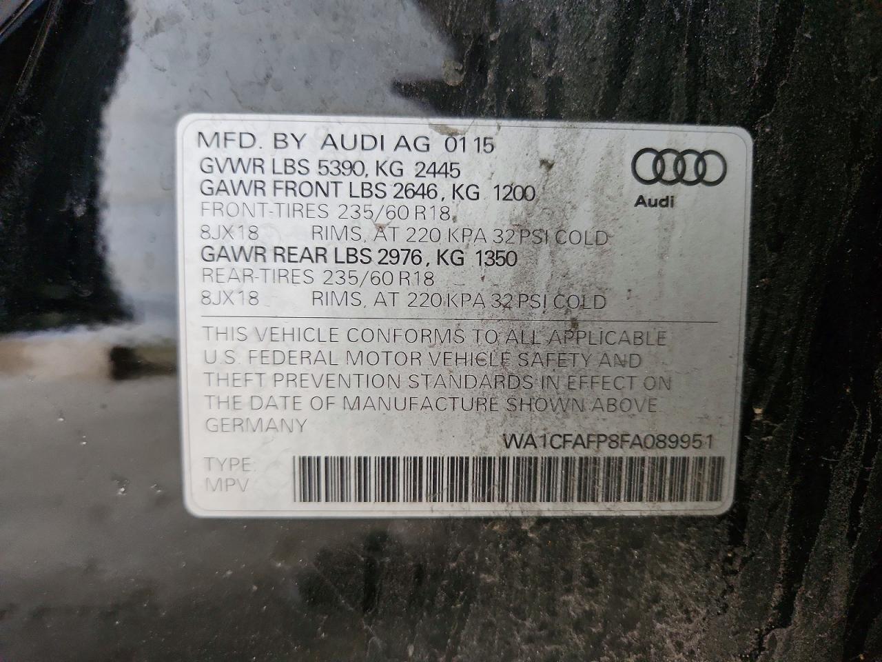 2015 AUDI Q5