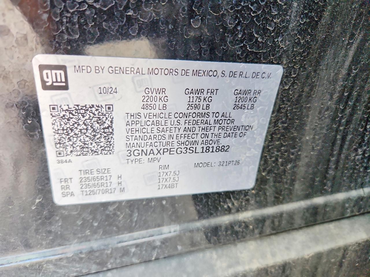 2025 CHEVROLET EQUINOX