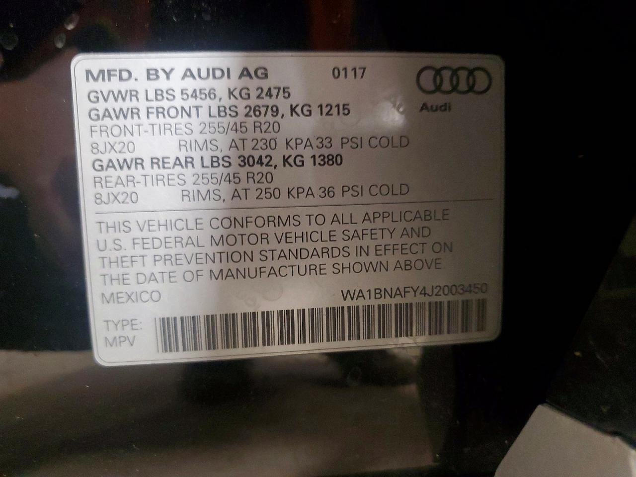2018 AUDI Q5