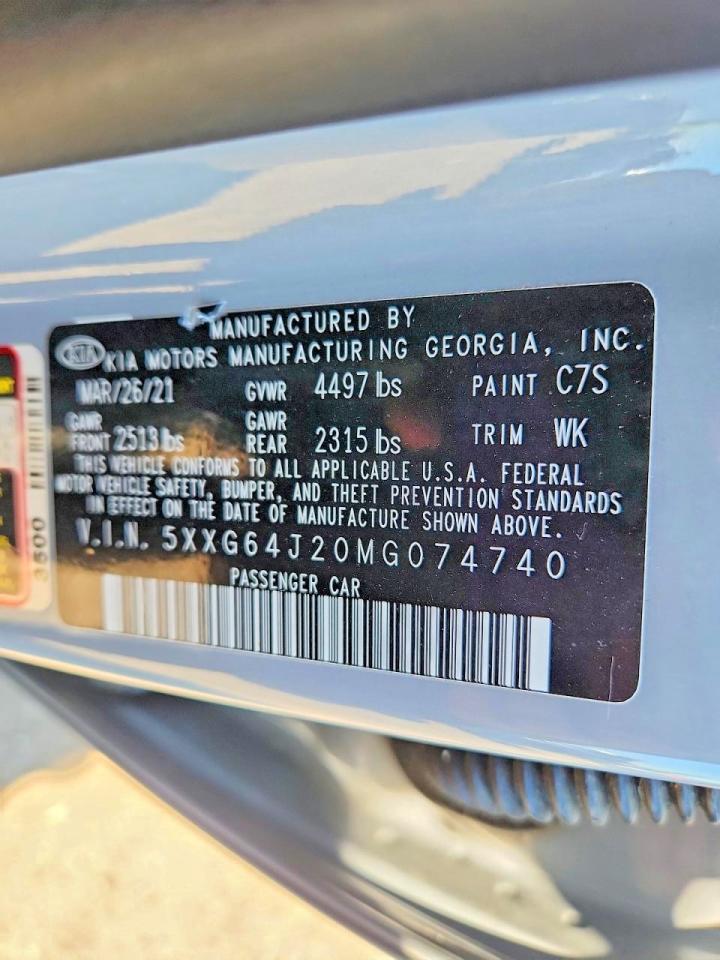2021 KIA K5