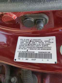 2012 HONDA CIVIC