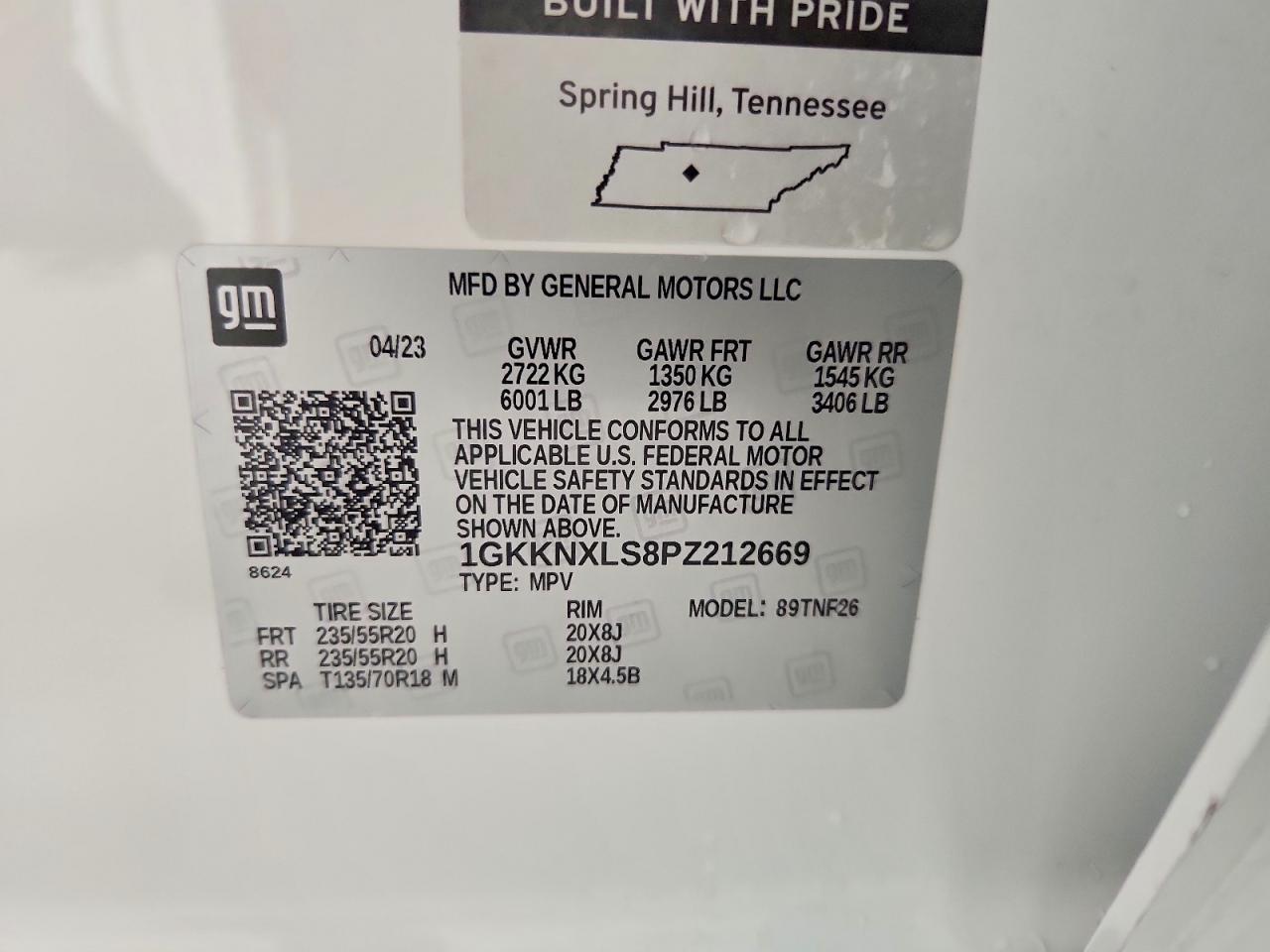 2023 GMC ACADIA