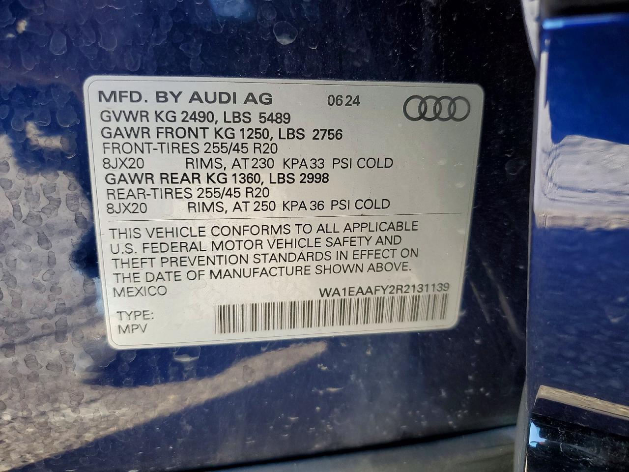 2024 AUDI Q5