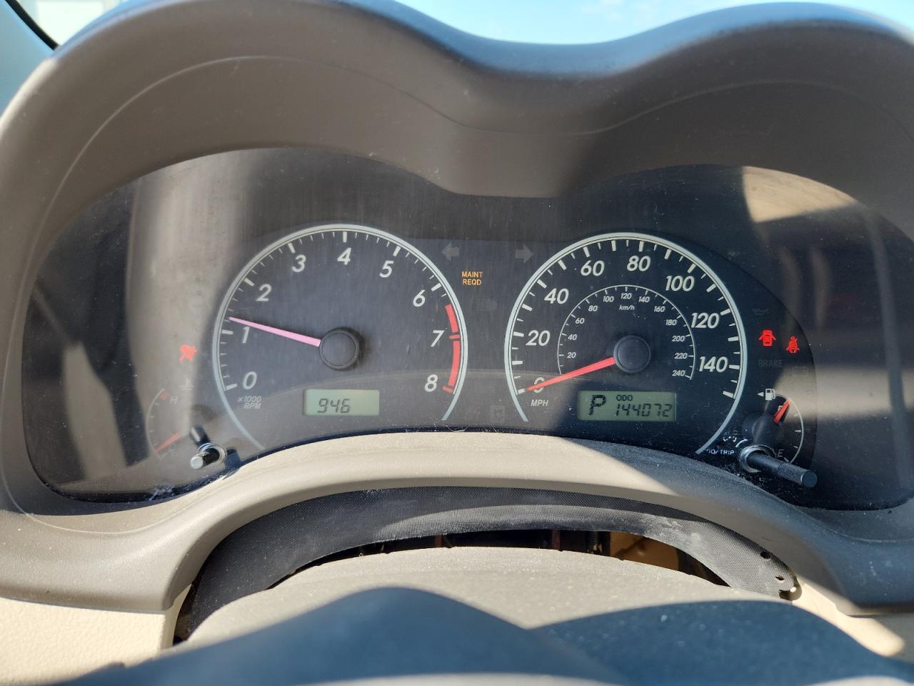 2009 TOYOTA COROLLA