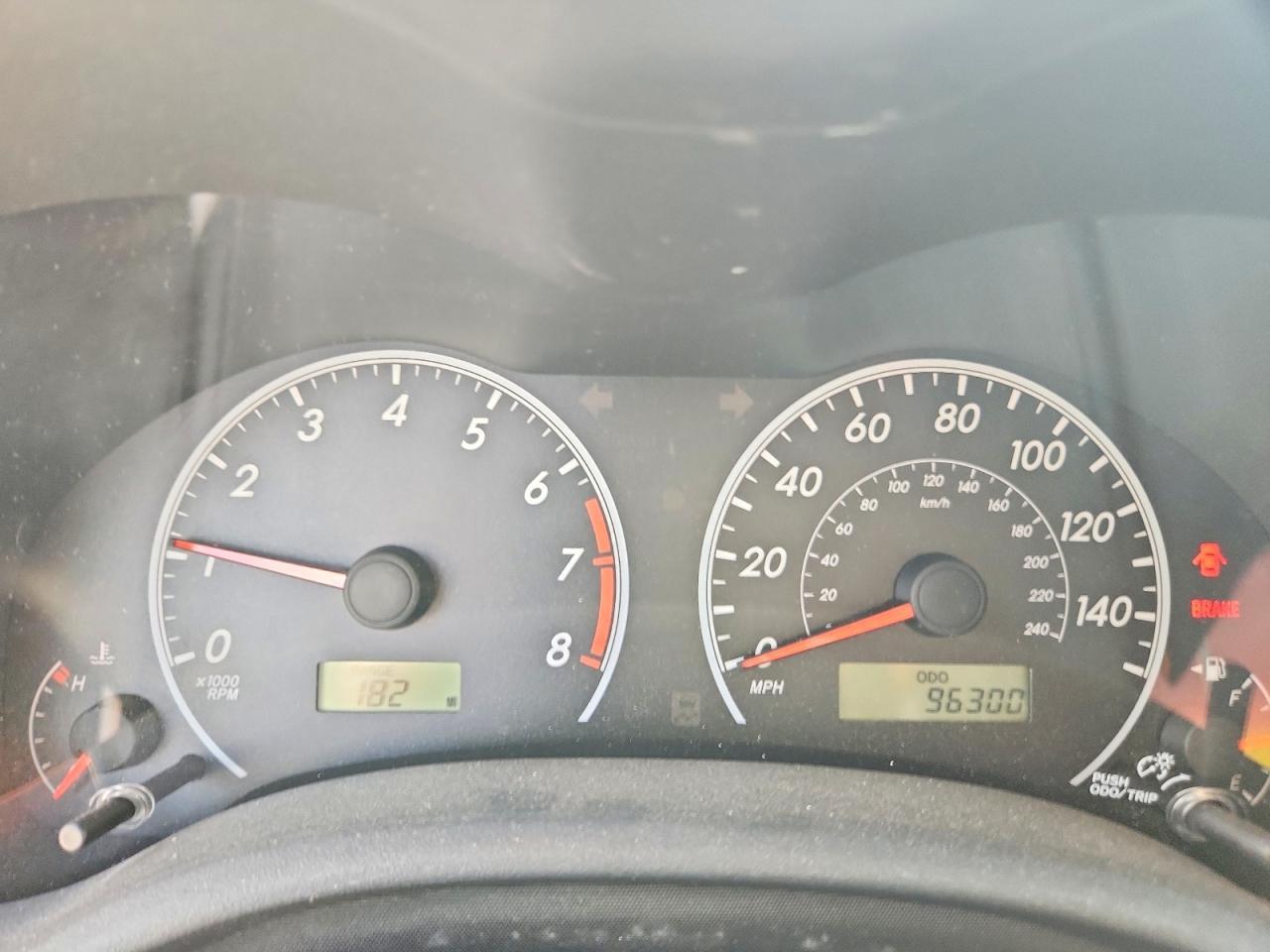 2009 TOYOTA COROLLA
