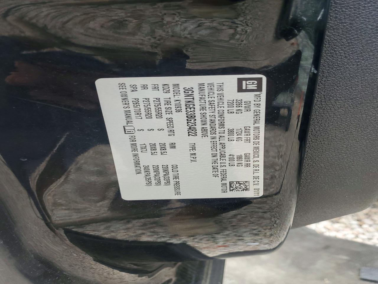 2011 CHEVROLET Avalanche