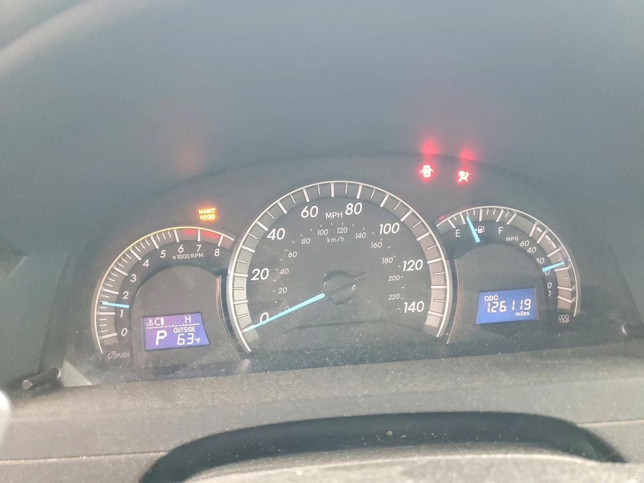 2012 TOYOTA CAMRY