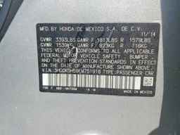 2015 HONDA FIT