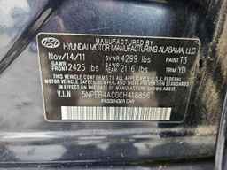 2012 HYUNDAI SONATA