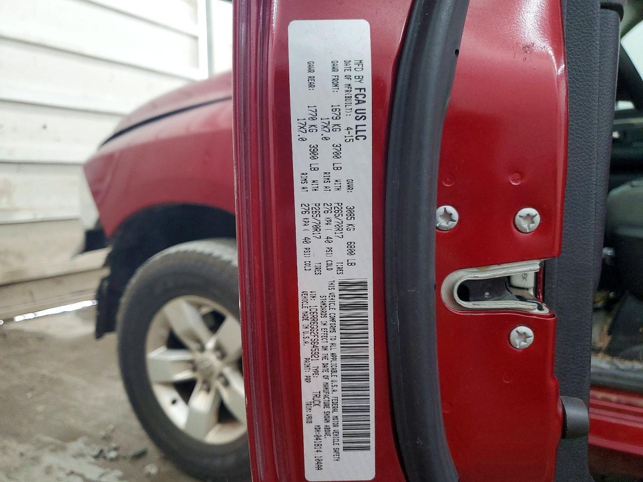2015 RAM 1500