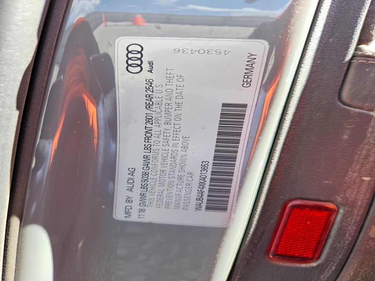 2019 AUDI S4