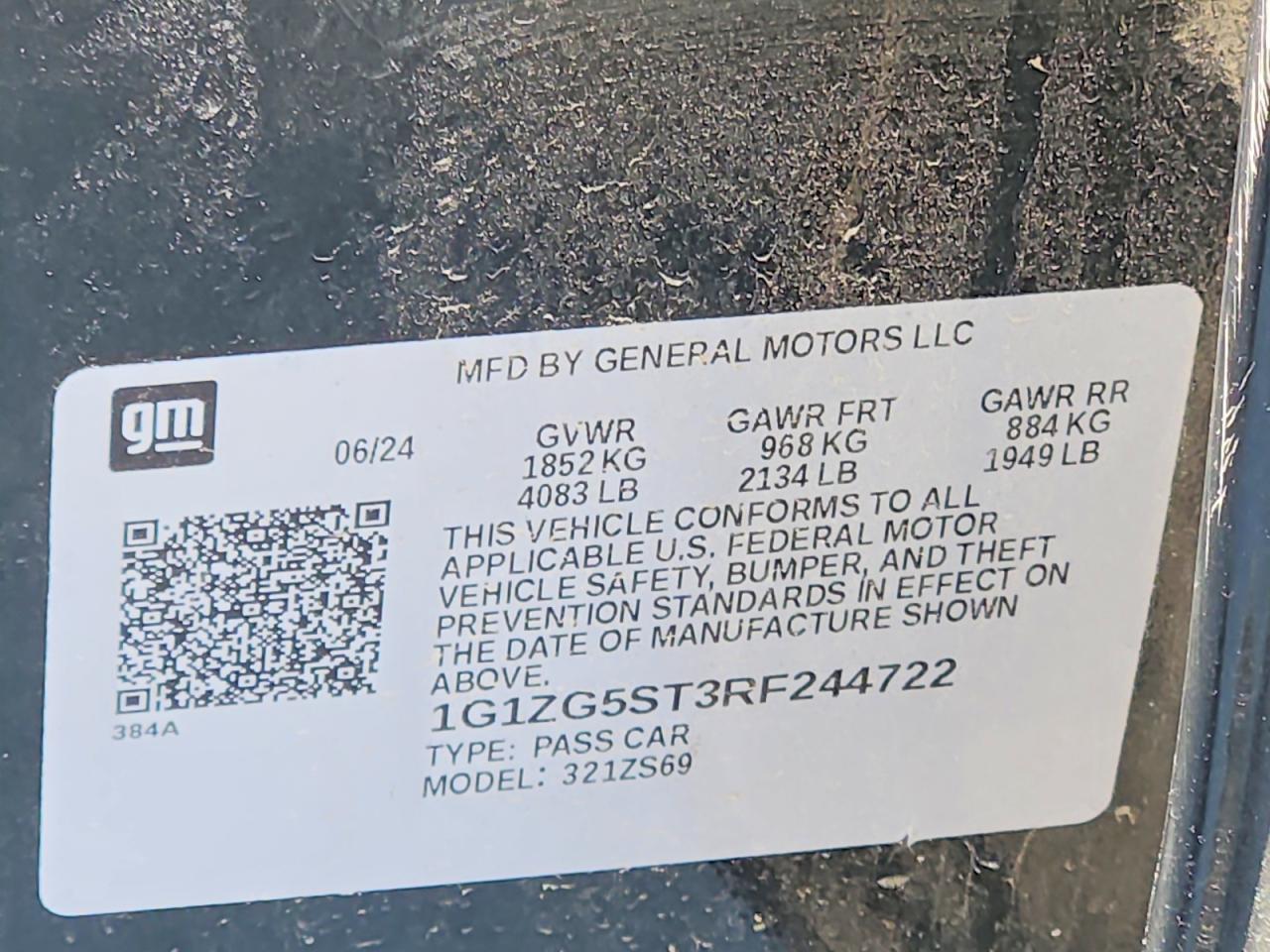 2024 CHEVROLET MALIBU