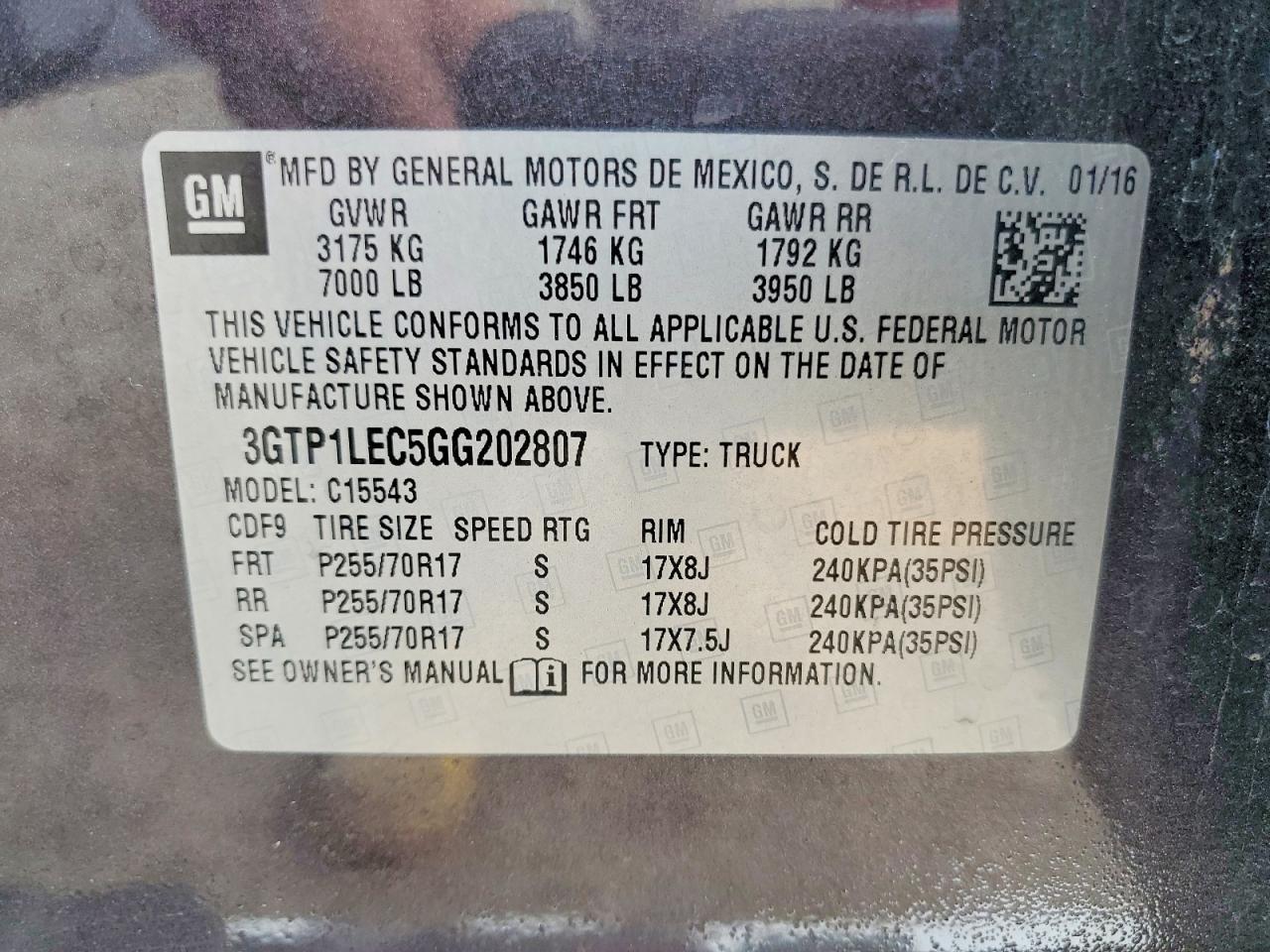 2016 GMC Sierra