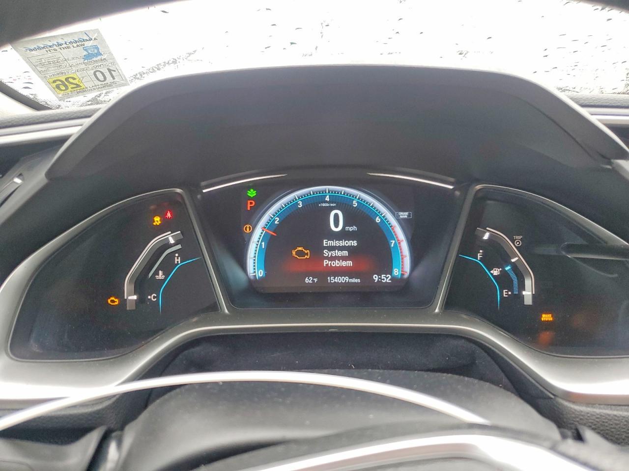 2016 HONDA CIVIC
