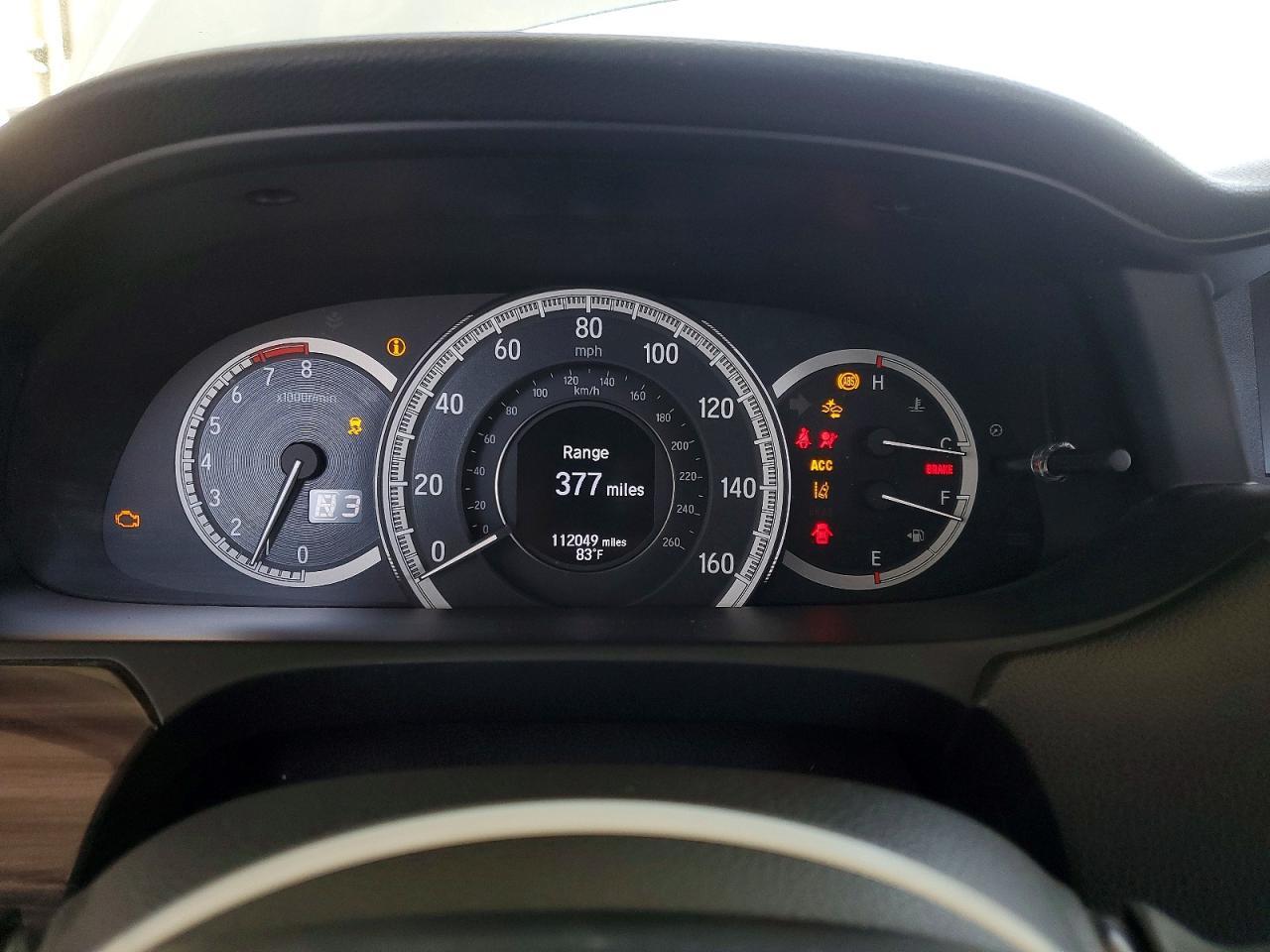 2016 HONDA ACCORD