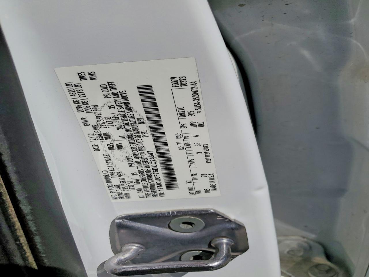 2013 FORD ESCAPE