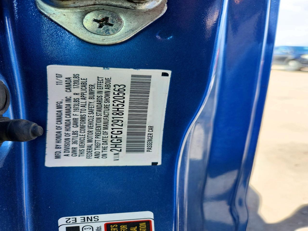 2008 HONDA CIVIC