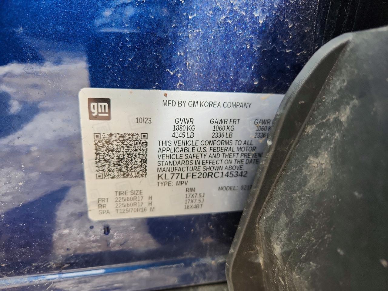2024 CHEVROLET TRAX