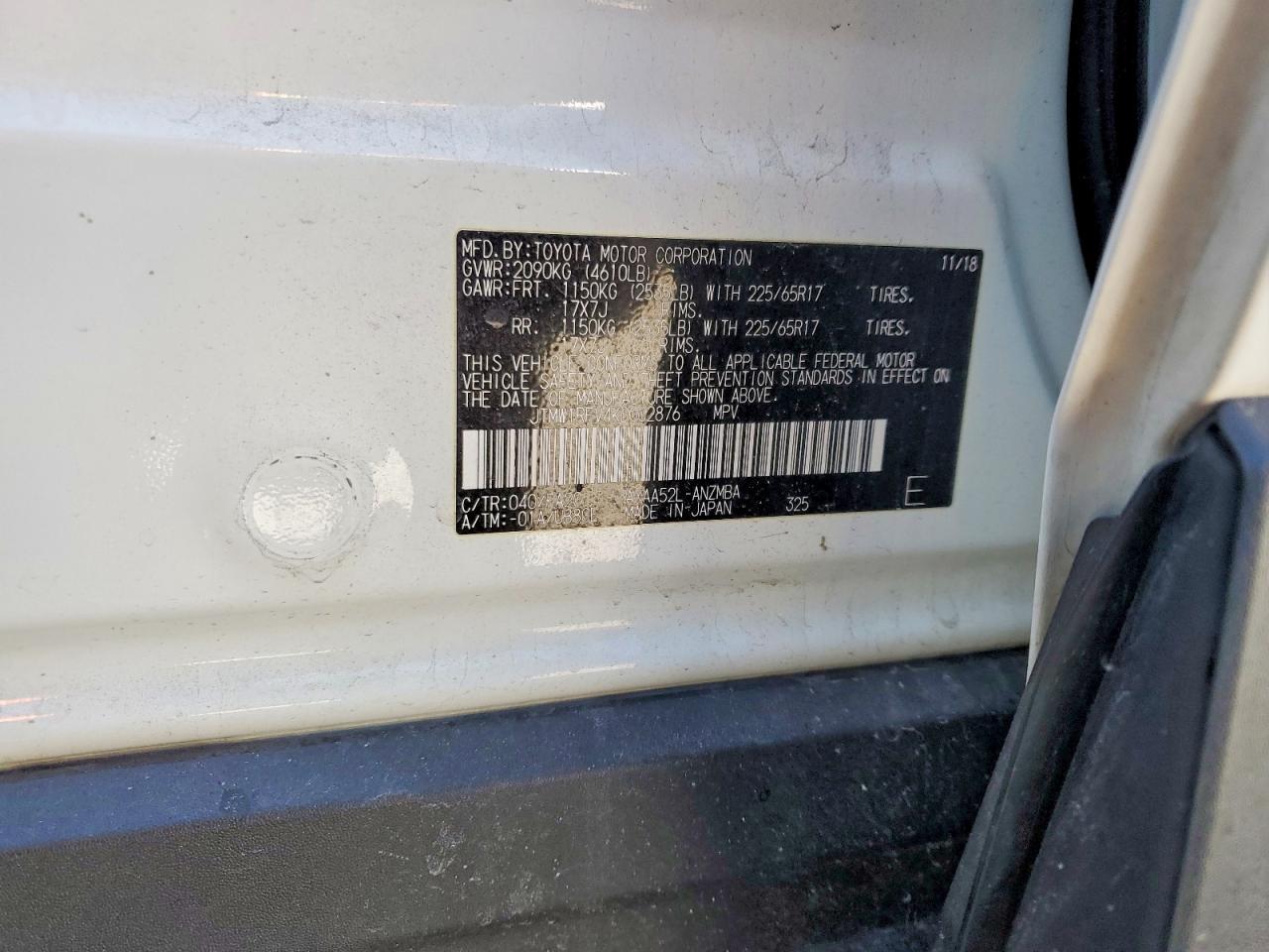 2019 TOYOTA RAV4