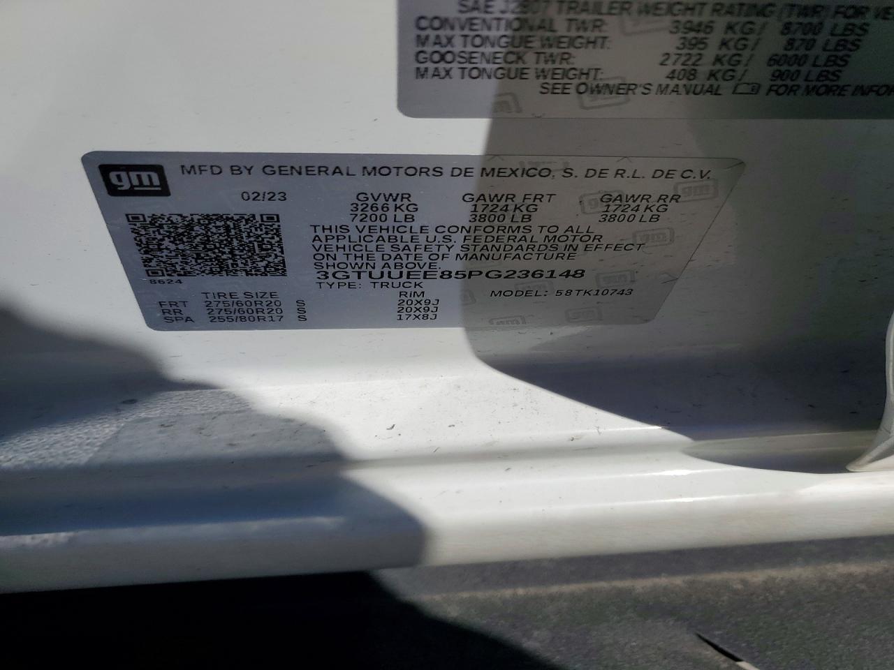 2023 GMC Sierra