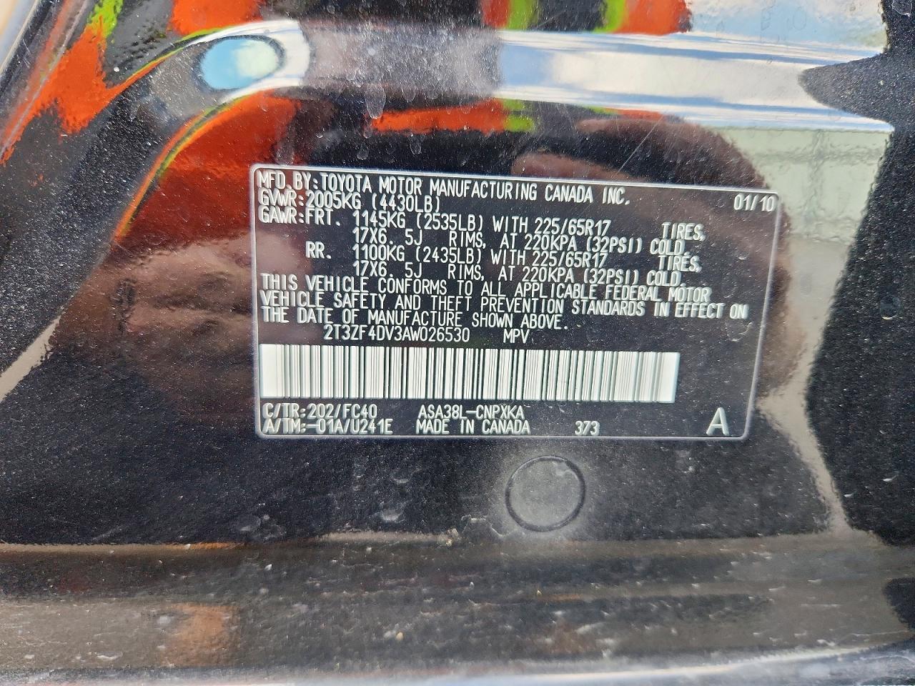 2010 TOYOTA RAV4