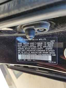 2017 HONDA CIVIC