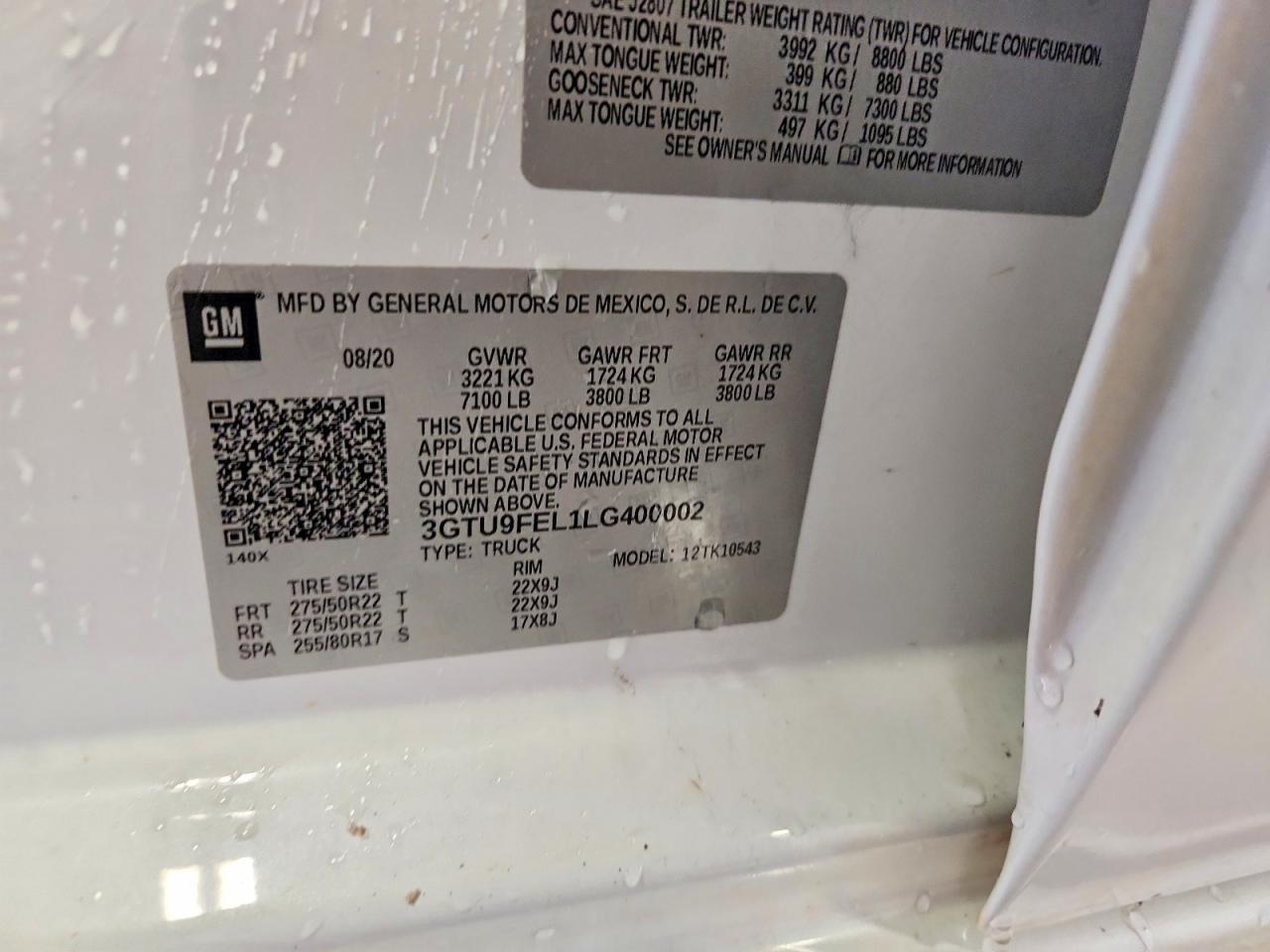 2020 GMC Sierra