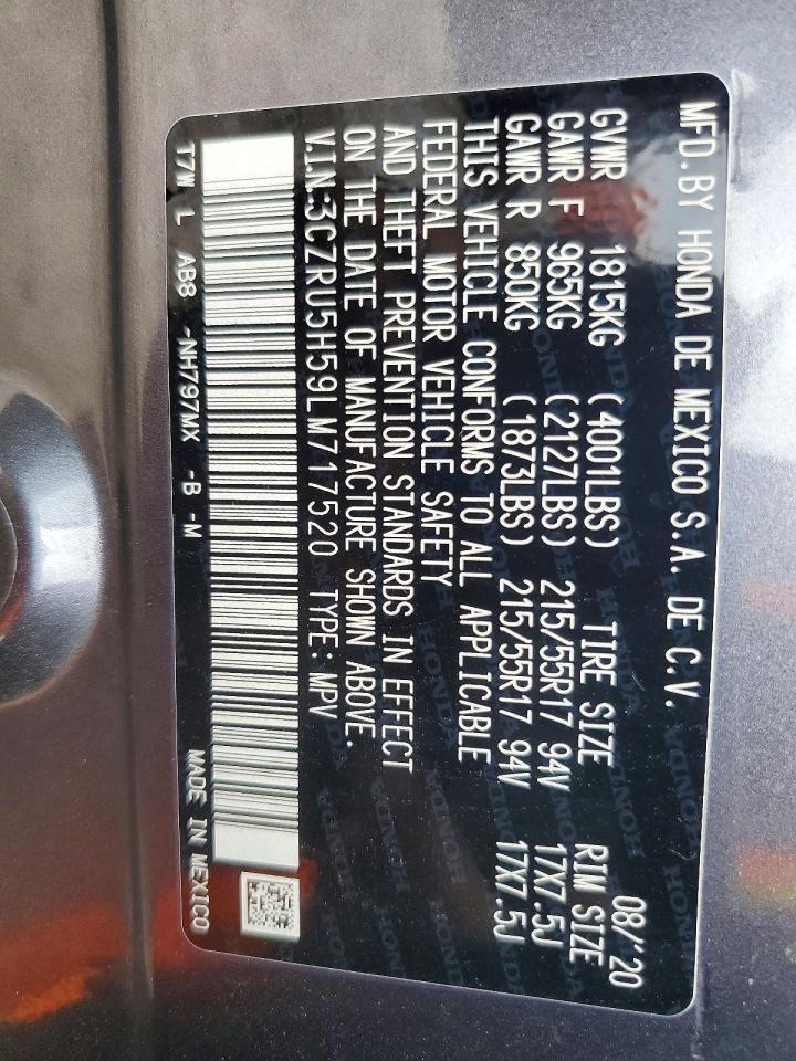 2020 HONDA HR-V