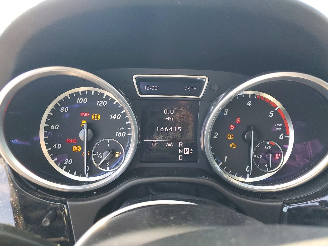 2012 MERCEDES-BENZ ML-Class