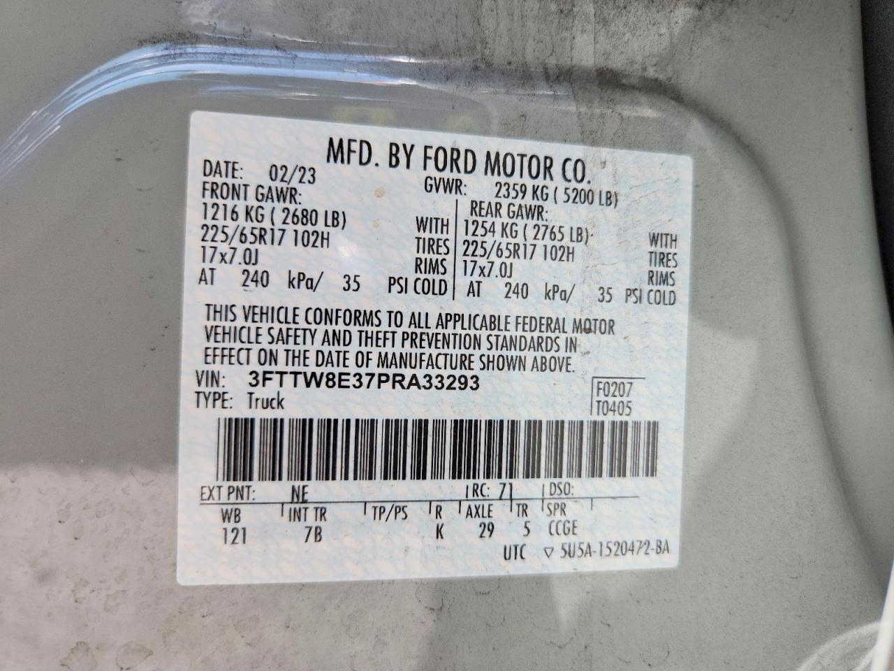 2023 FORD Maverick
