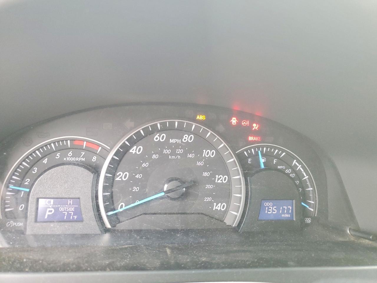 2012 TOYOTA CAMRY