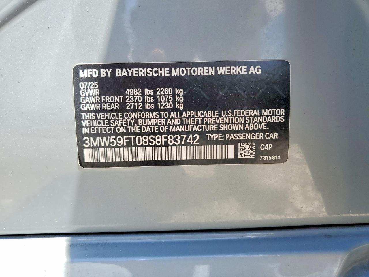 2025 BMW M340i