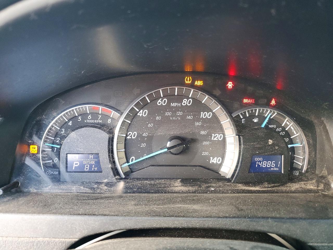 2012 TOYOTA CAMRY