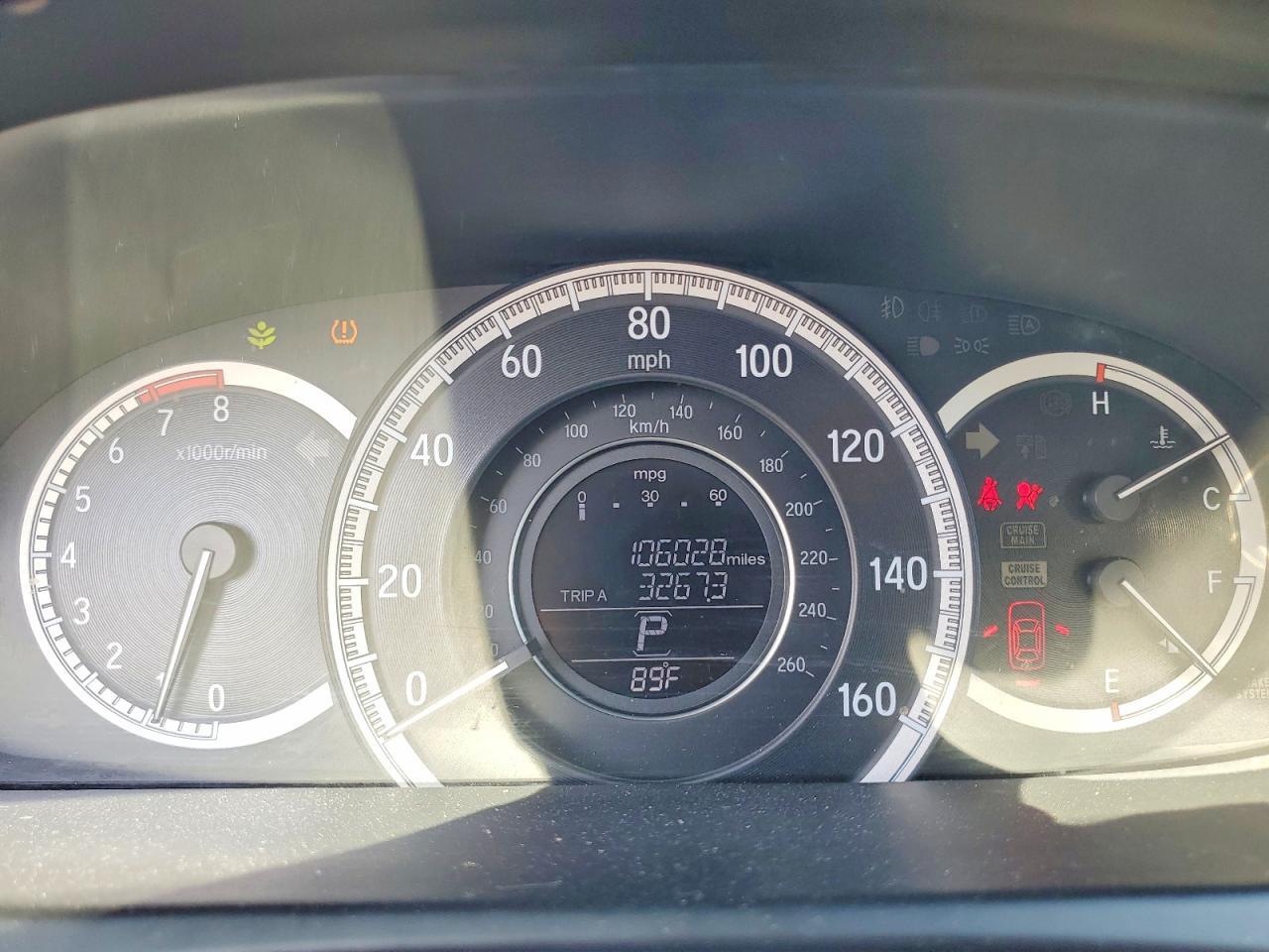 2016 HONDA ACCORD