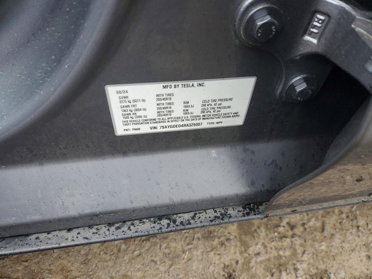2024 TESLA MODEL Y