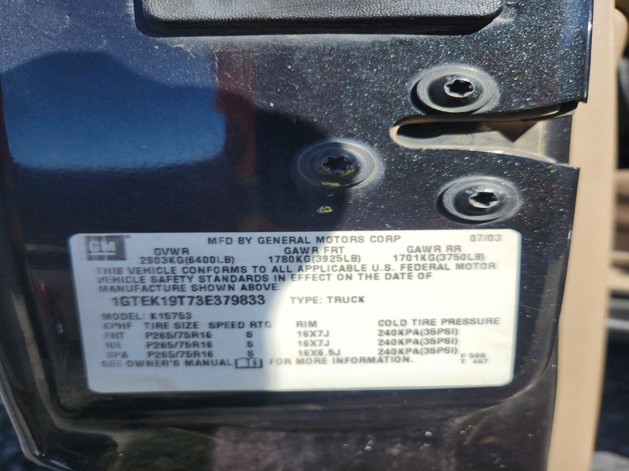2003 GMC SIERRA 1500