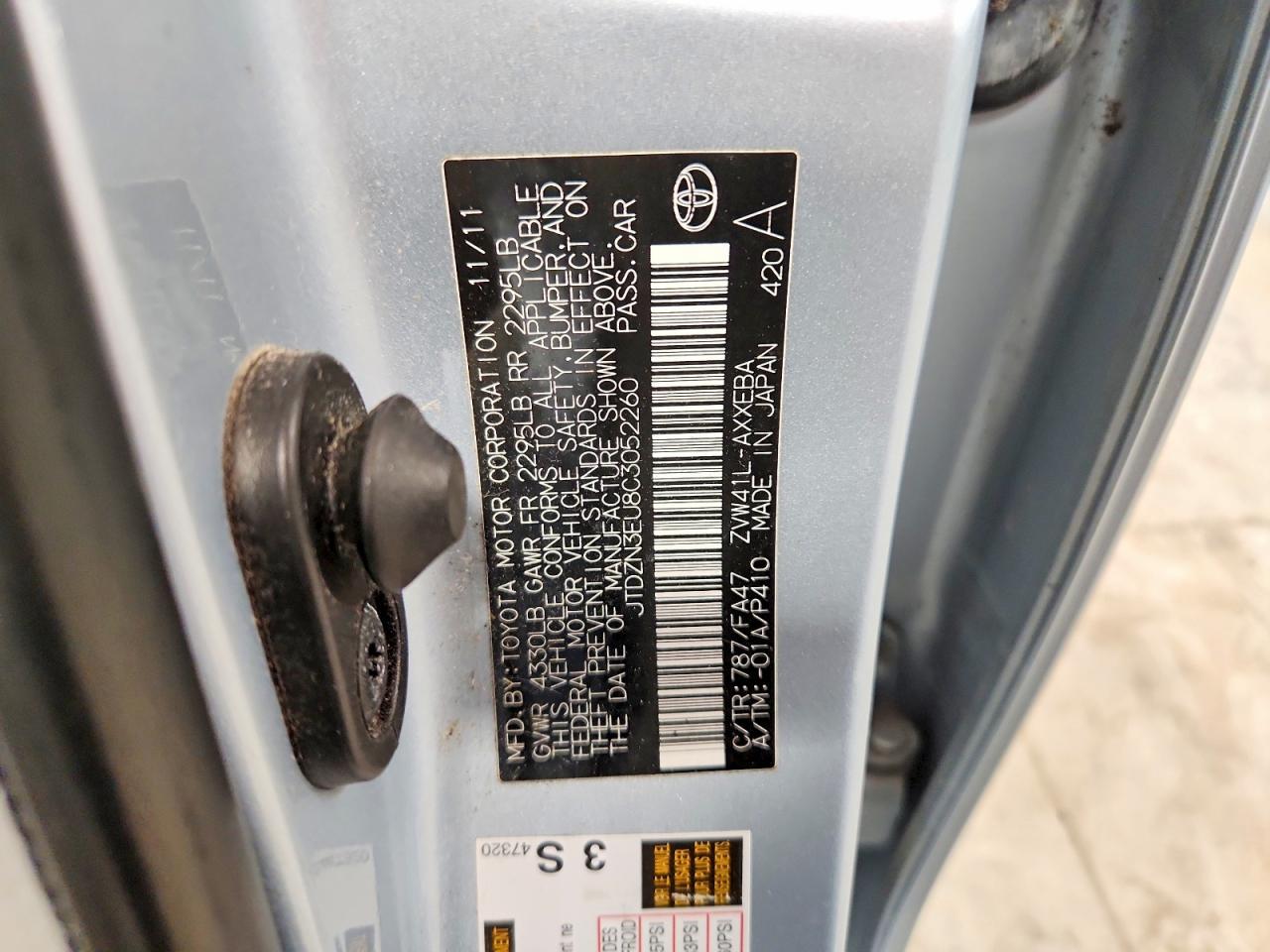 2012 TOYOTA PRIUS V
