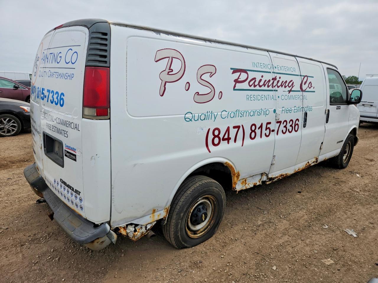 2001 CHEVROLET EXPRESS 2500