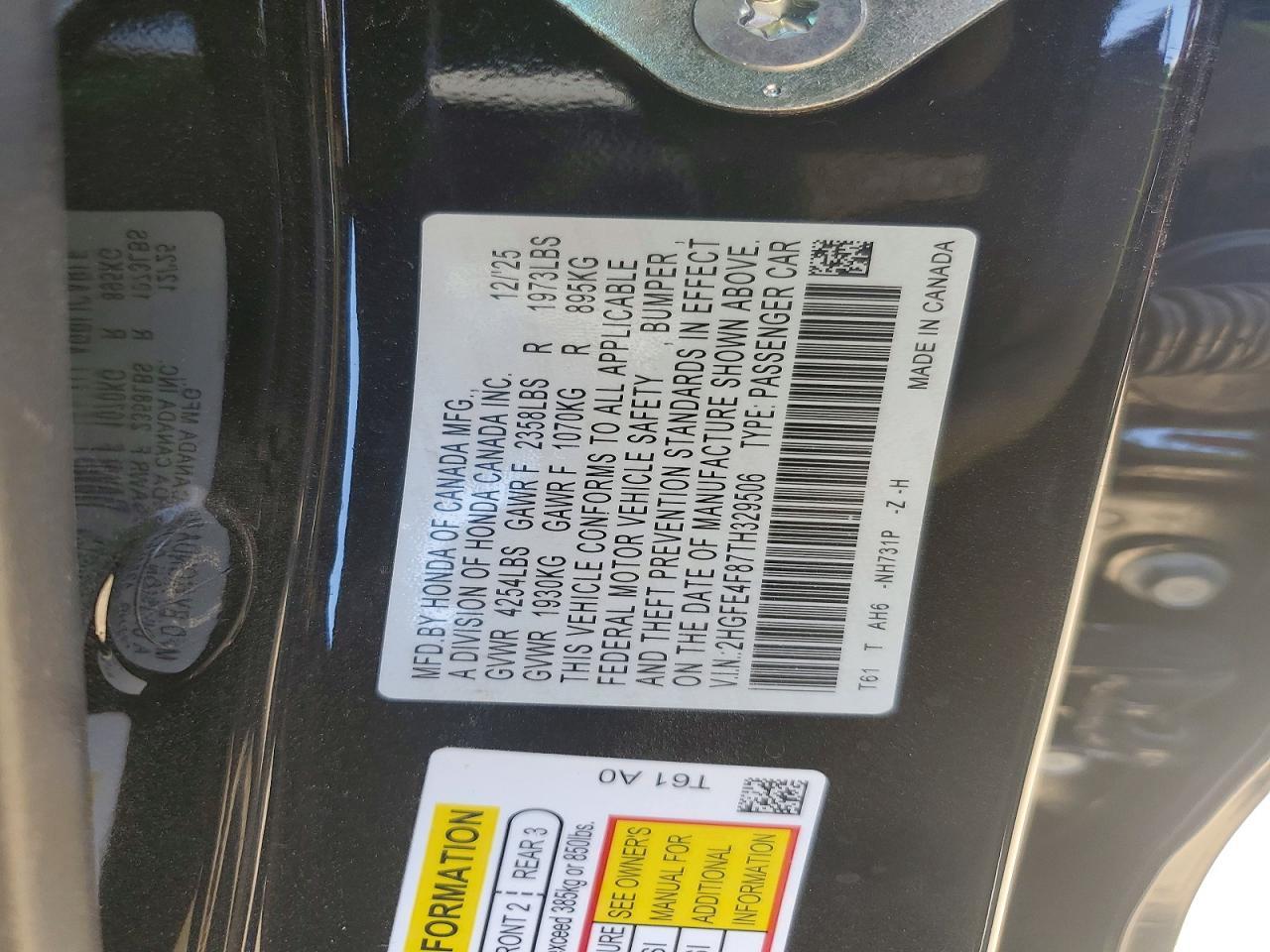 2026 HONDA CIVIC