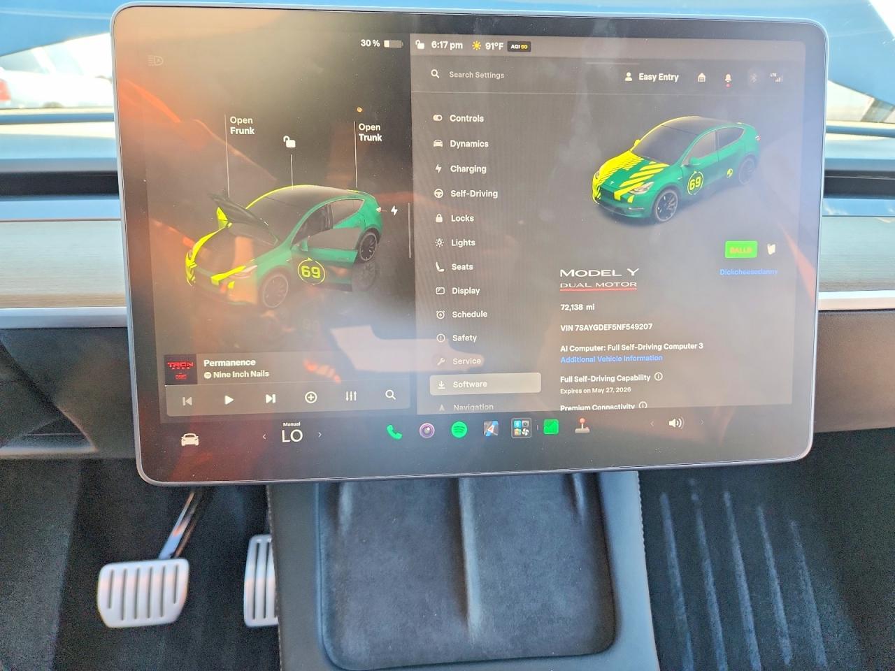 2022 TESLA MODEL Y