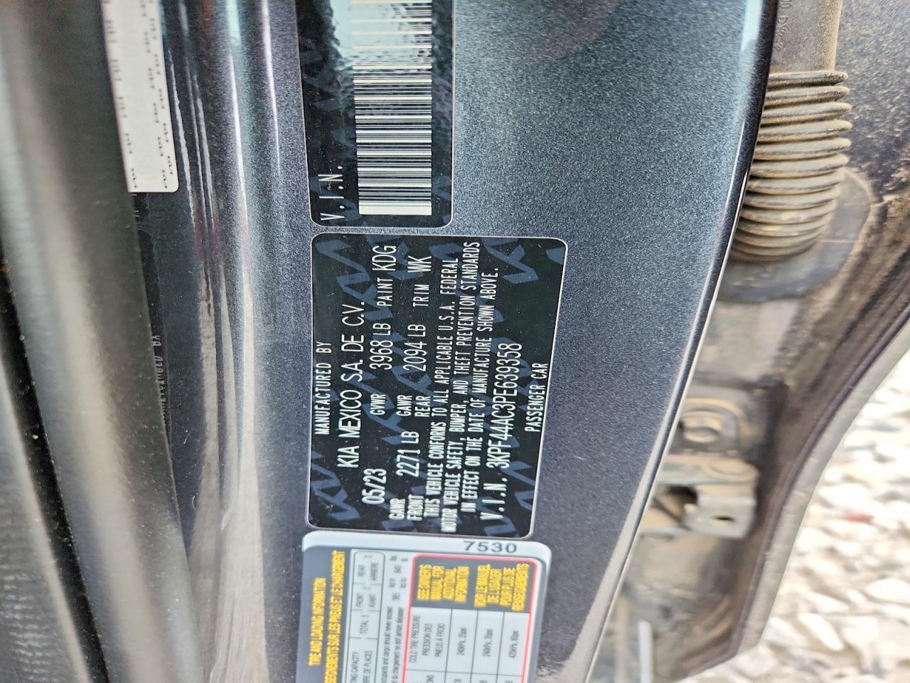 2023 KIA FORTE
