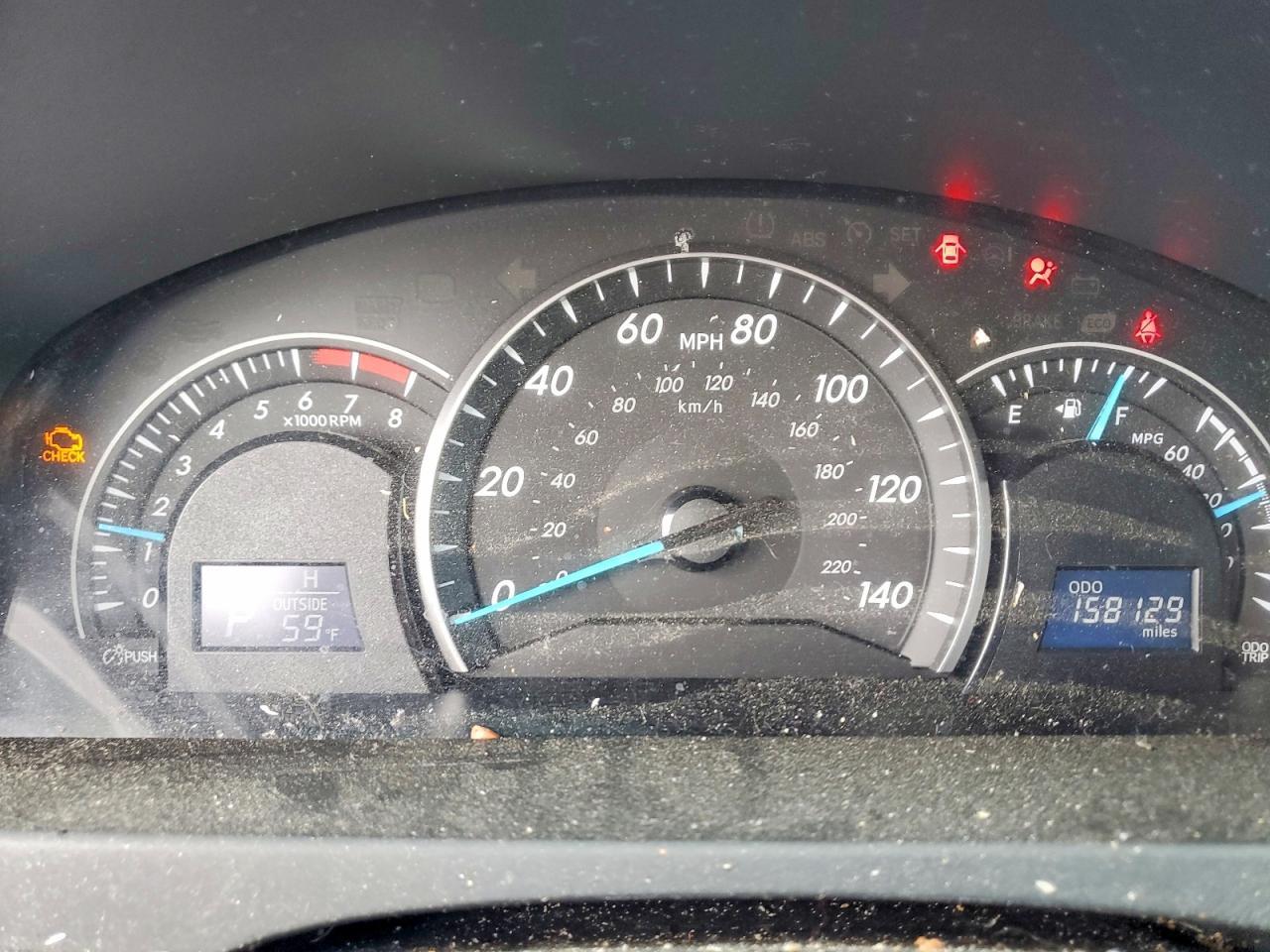 2012 TOYOTA CAMRY
