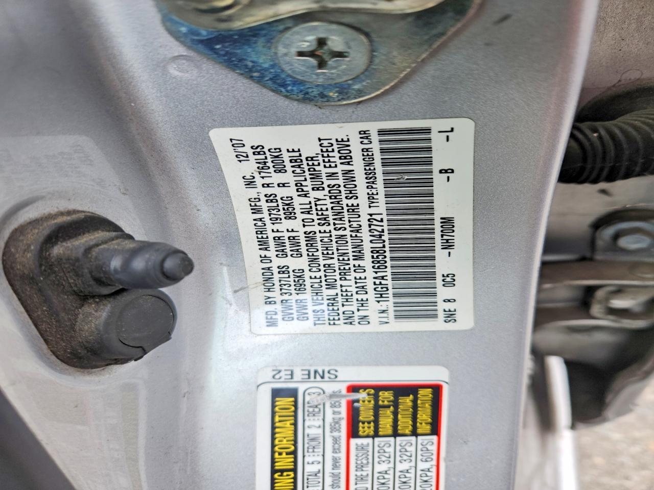 2008 HONDA CIVIC
