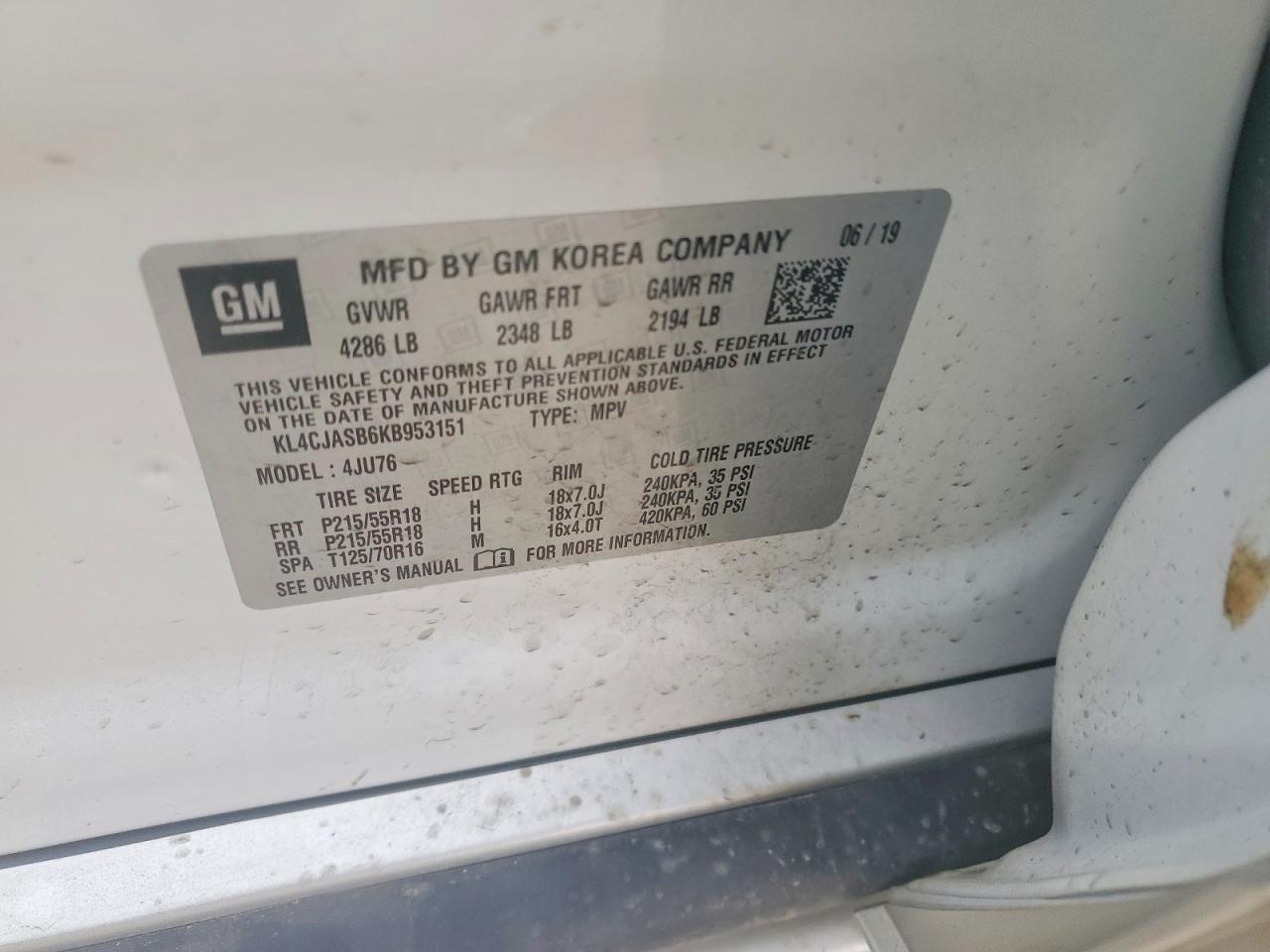 2019 BUICK ENCORE