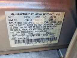 2006 NISSAN ALTIMA