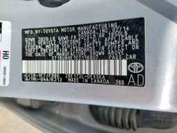 2014 TOYOTA COROLLA