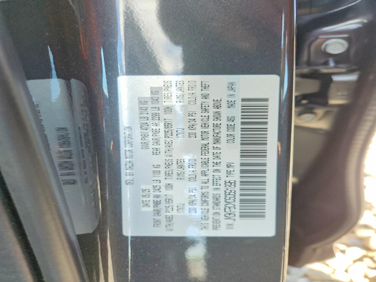 2025 MAZDA CX-5