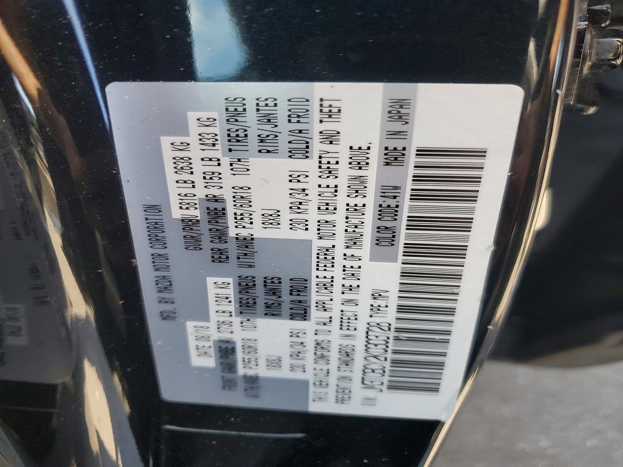2019 MAZDA CX-9