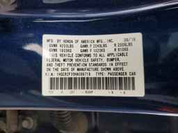 2017 HONDA ACCORD