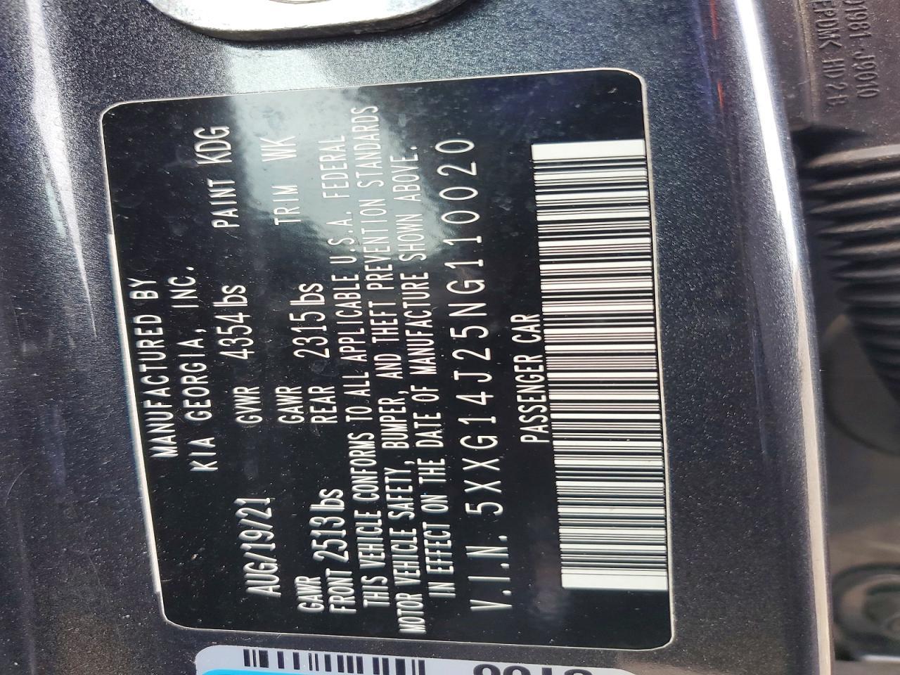 2022 KIA K5